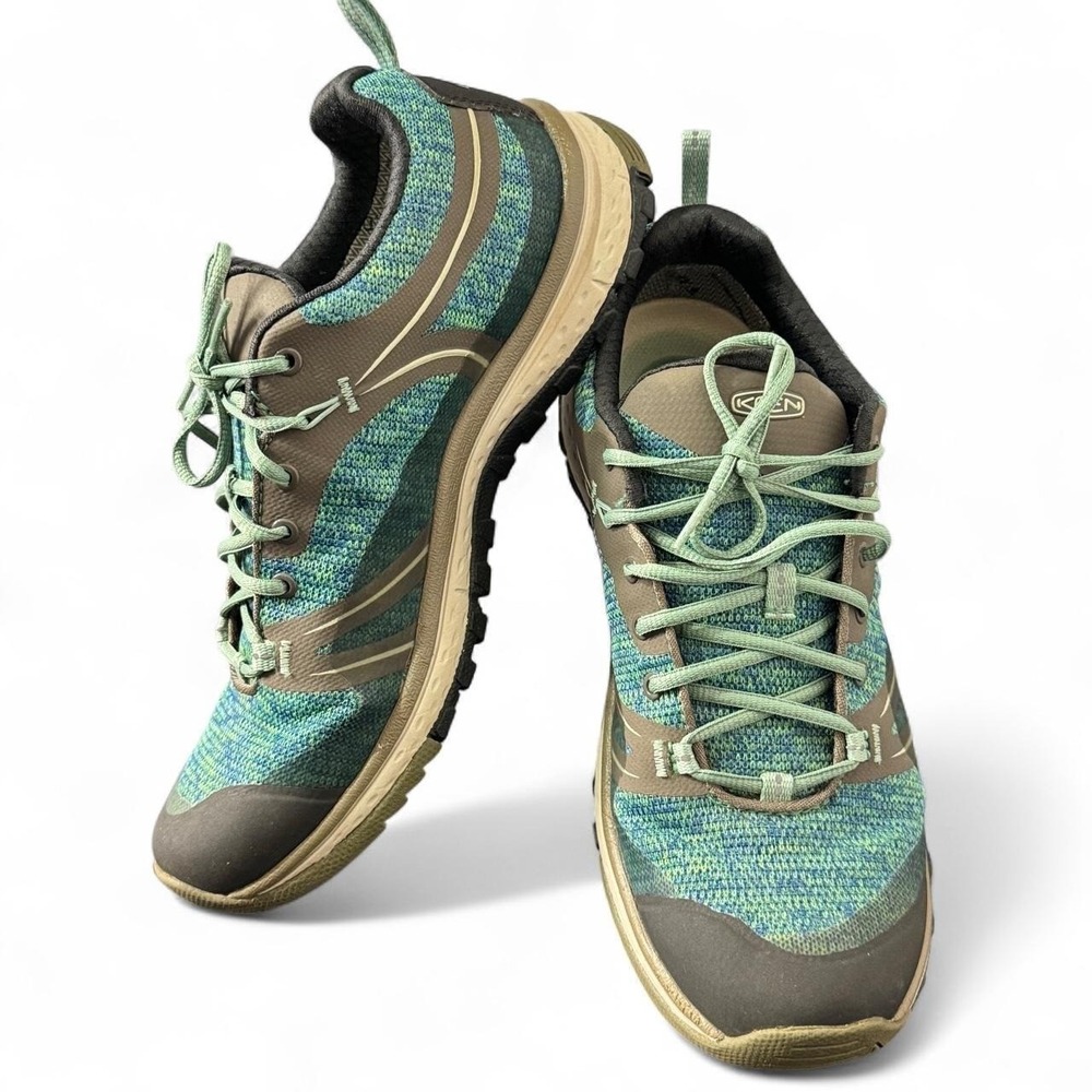 KEEN Terradora Women's 8.5 Waterproof Hiking Shoes Teal Gray‎ 1017190 Outdoors